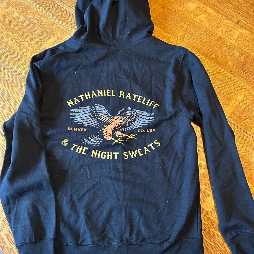 Nathaniel Rateliff & The Night Sweats Black Hoodie